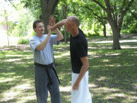Wilson Sensei  in park demo