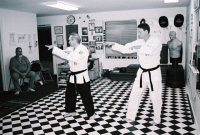Foster Sensei and Wilson Sempai - Pasai Sho